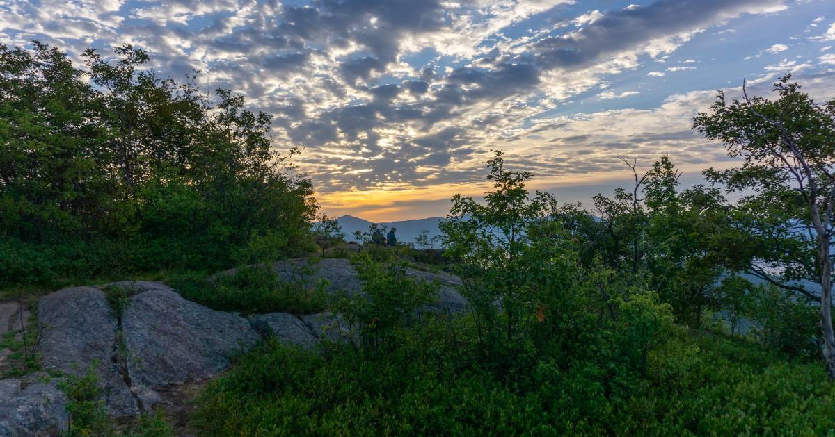 sunrise at the summit