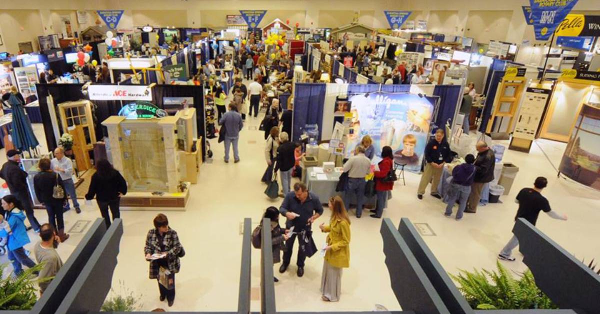 indoor home lifestyle show booths