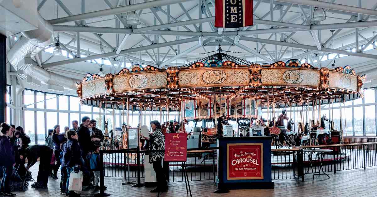 carousel at new york state museum