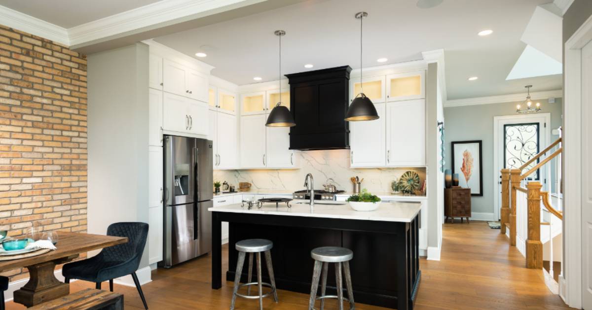 townhome kitchen