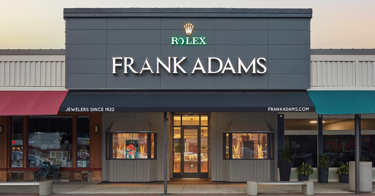 exterior of frank adams jeweler in Albany