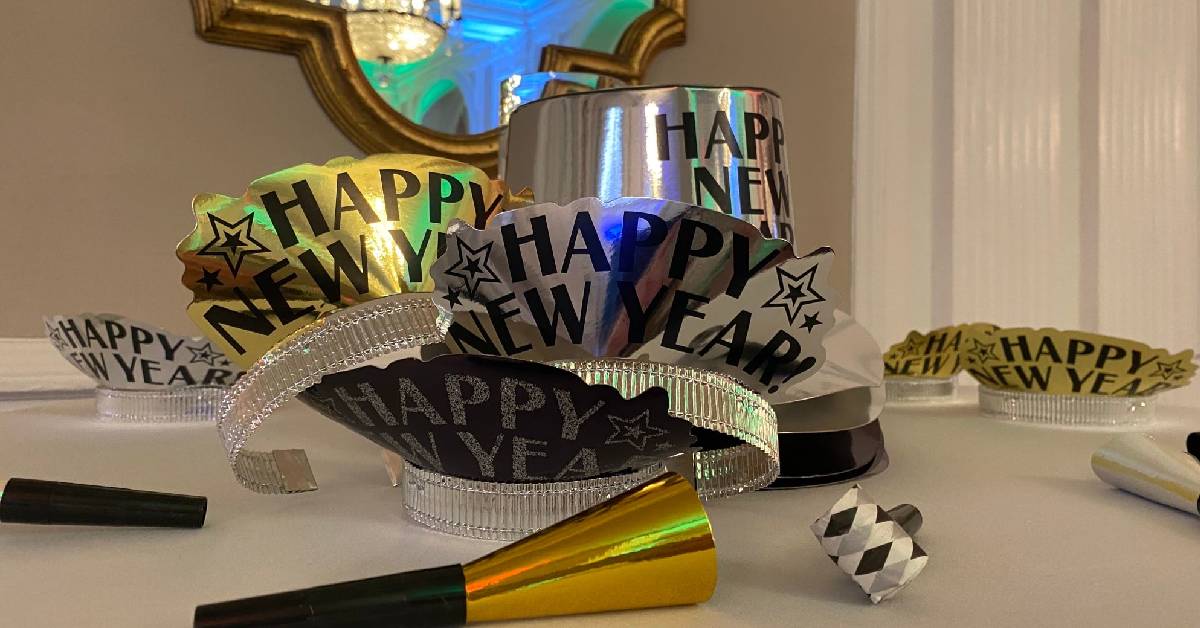 happy new year decor