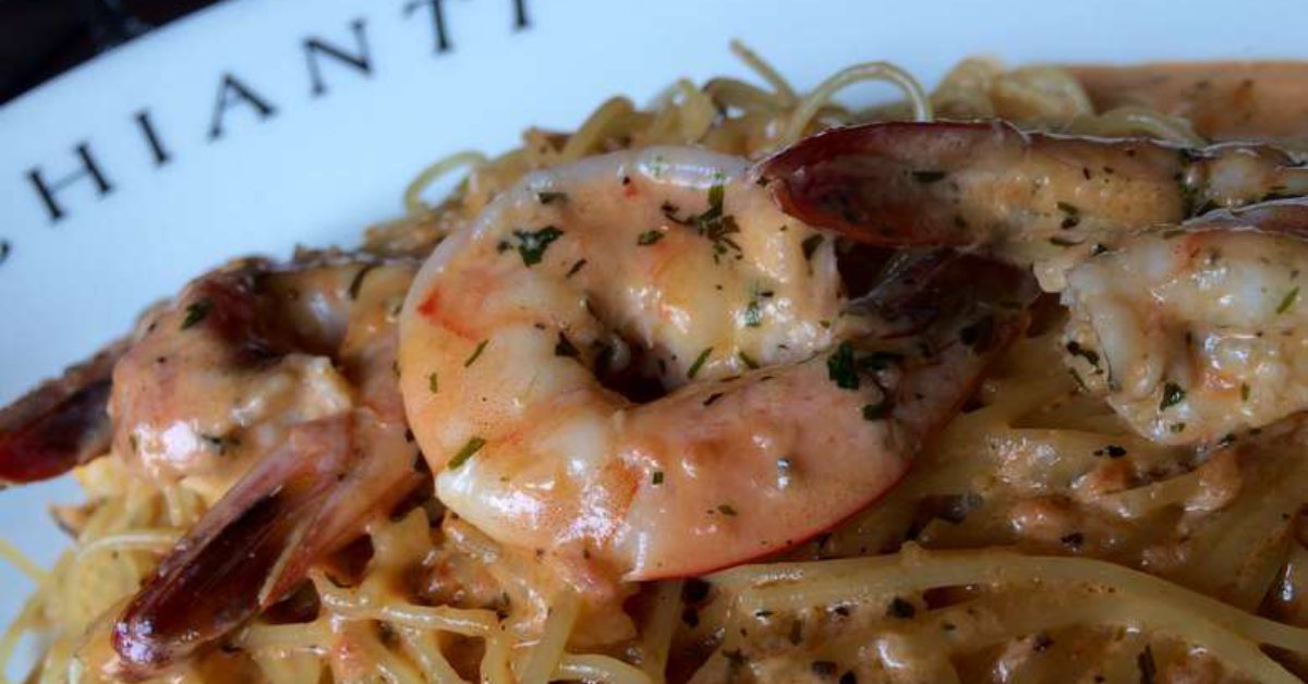 shrimp with pasta 