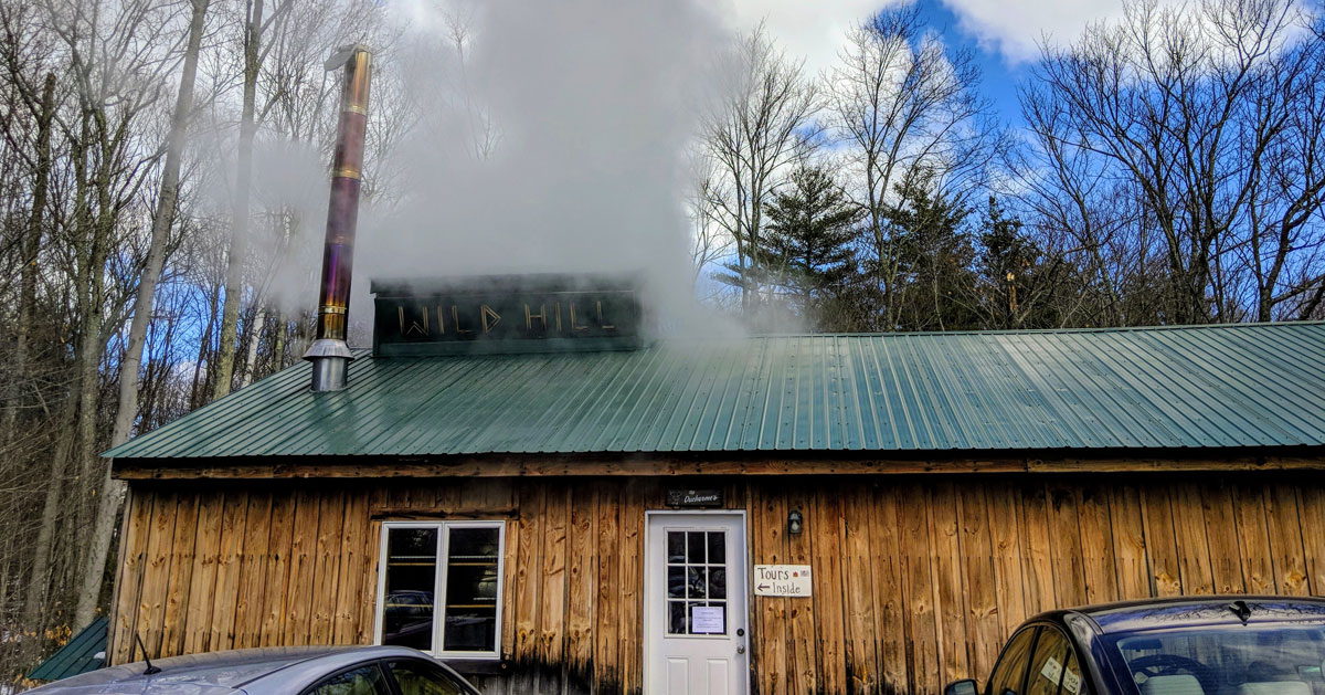 a maple sugar house