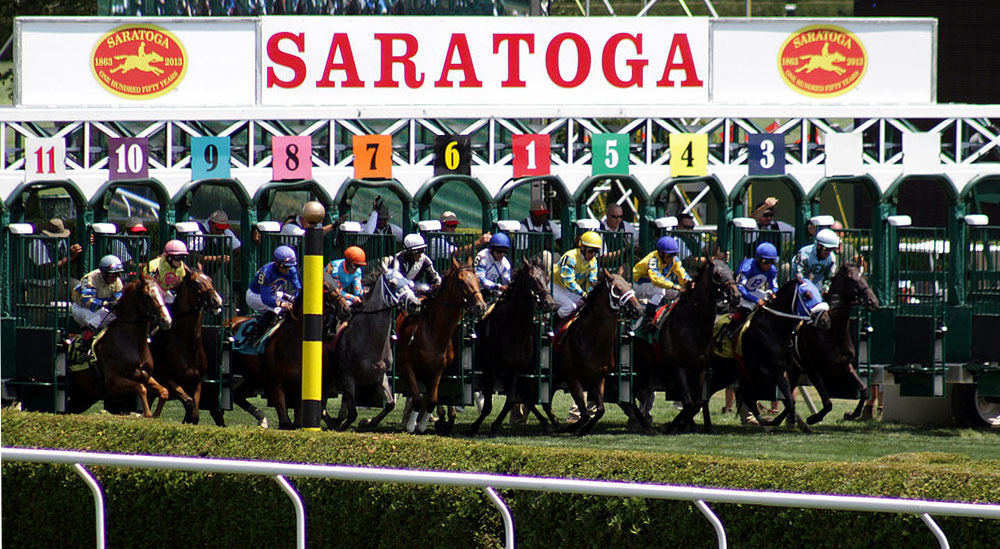 Saratoga Race Course Historic Thoroughbred Race Track In Saratoga