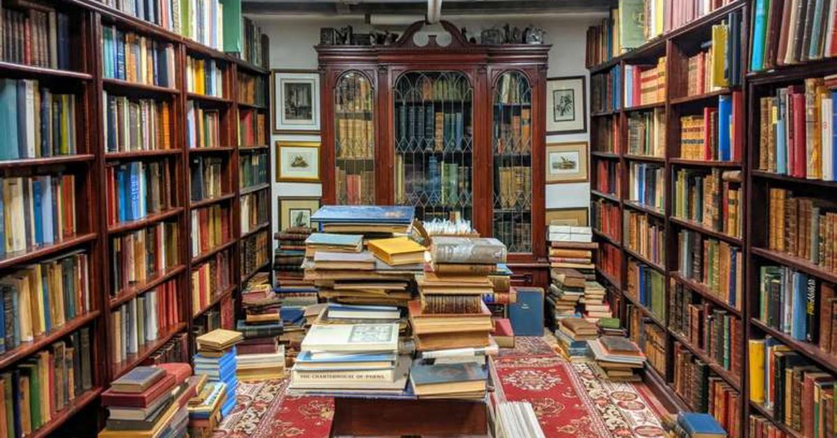 inside of a bookstore