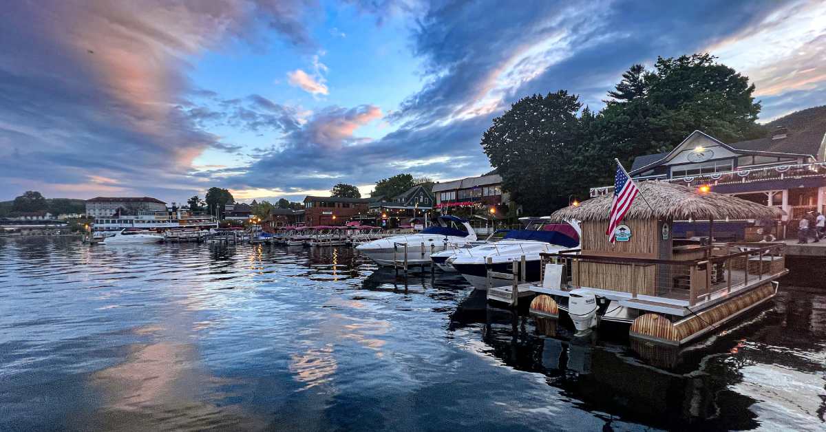 lake george from the water