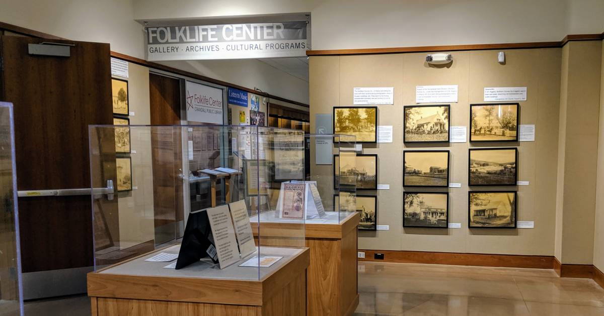 crandall library interior