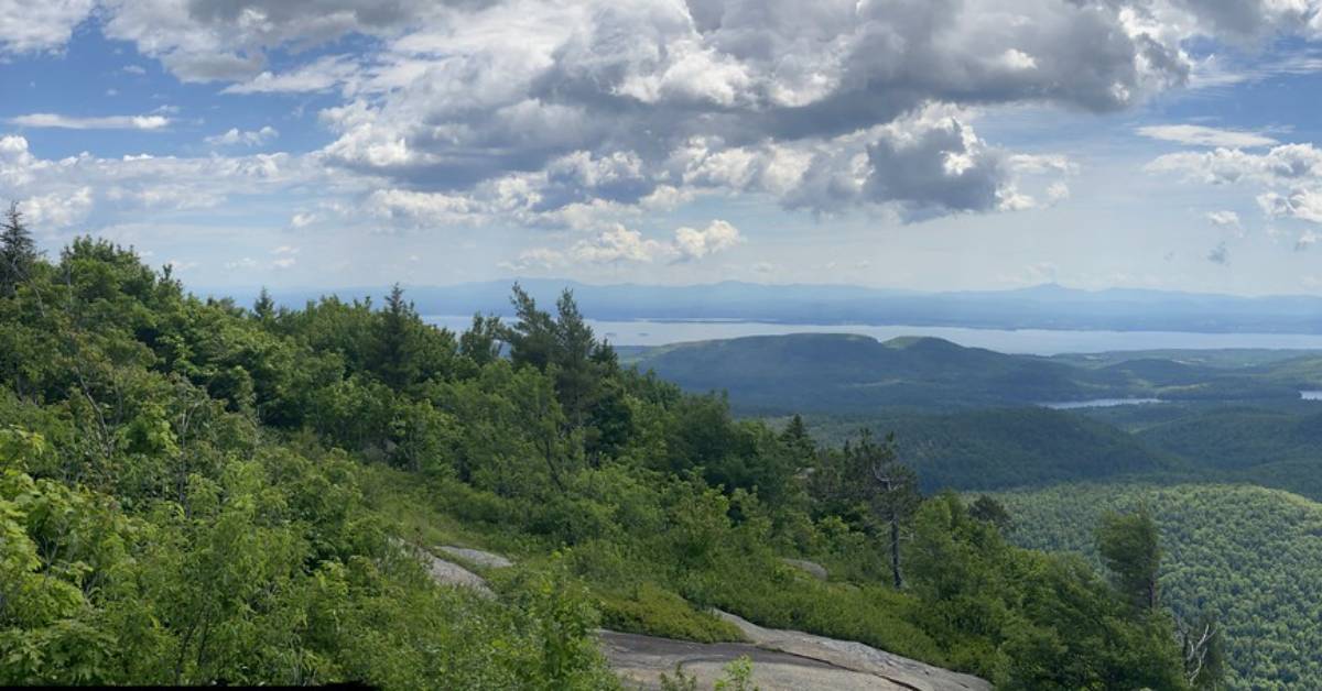 view from summit