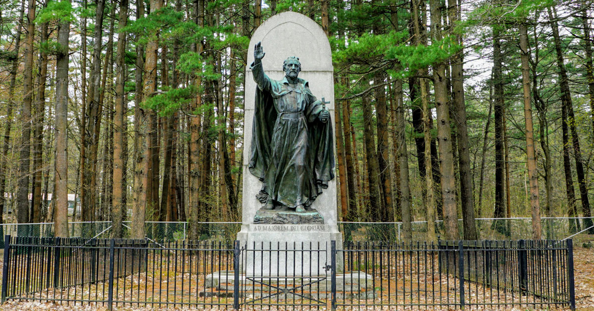 Father Jogues statue