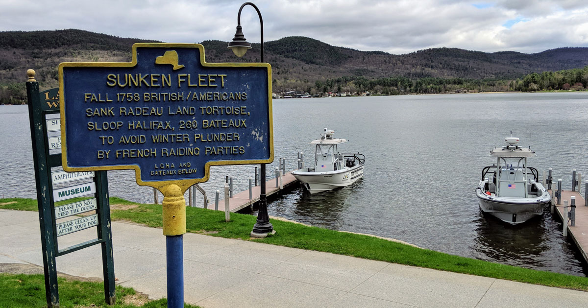 sunken fleet sign