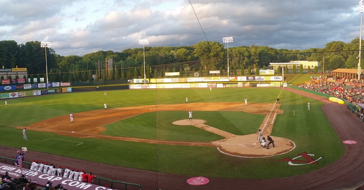 a baseball game