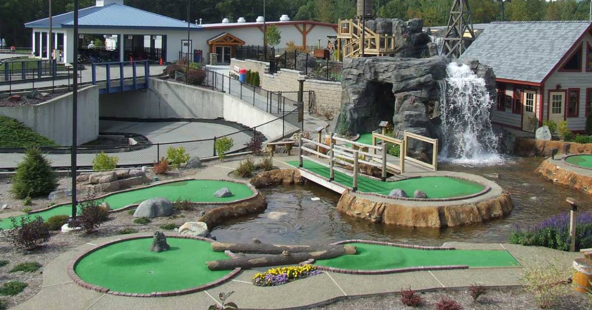 mini golf course