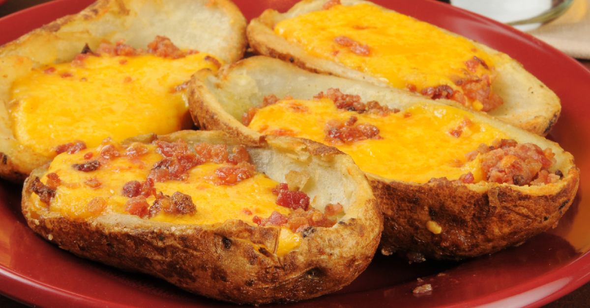 loaded potato skins