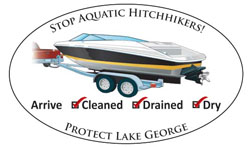 protect lake george sticker