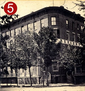 historic image of crescent hotel