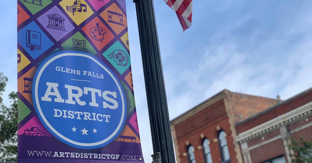 Glens Falls Arts District banner