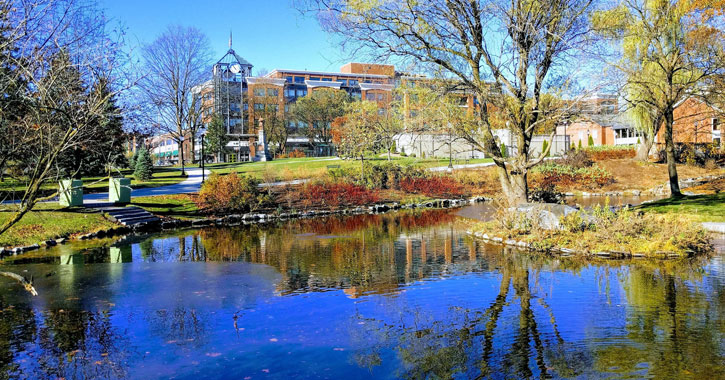 pond in Congress Park