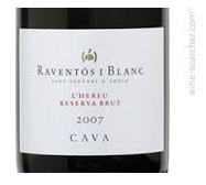 Raventos Blanc bottle