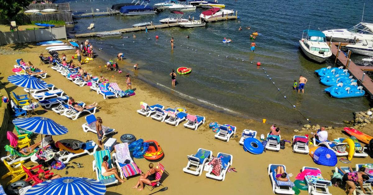 view of beach area