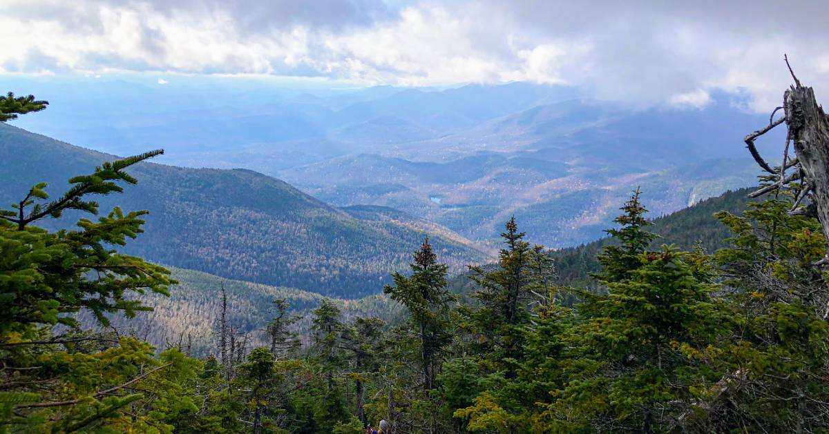 mountain summit view