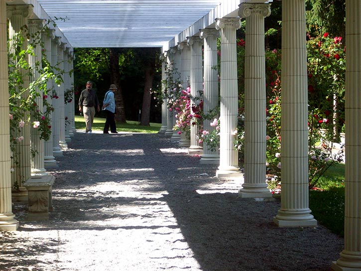 yaddo rose garden walk way