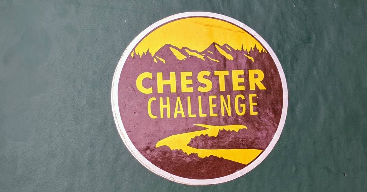 Chester Challenge sticker