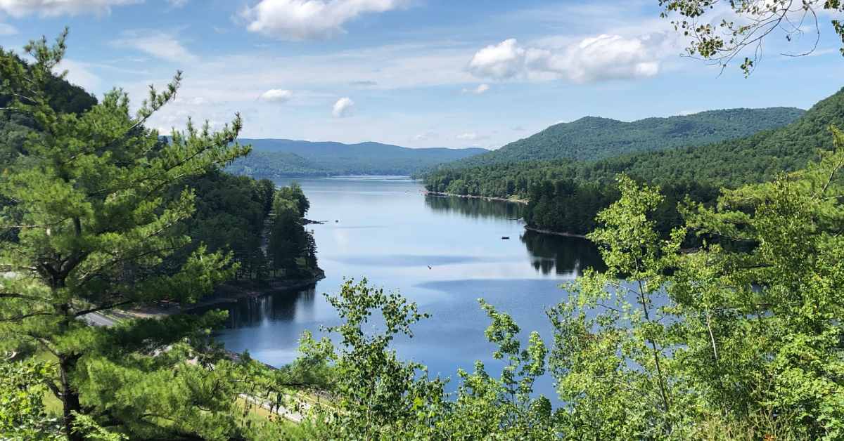 Adirondack Lakes - Great Sacandaga Lake In The Adirondacks