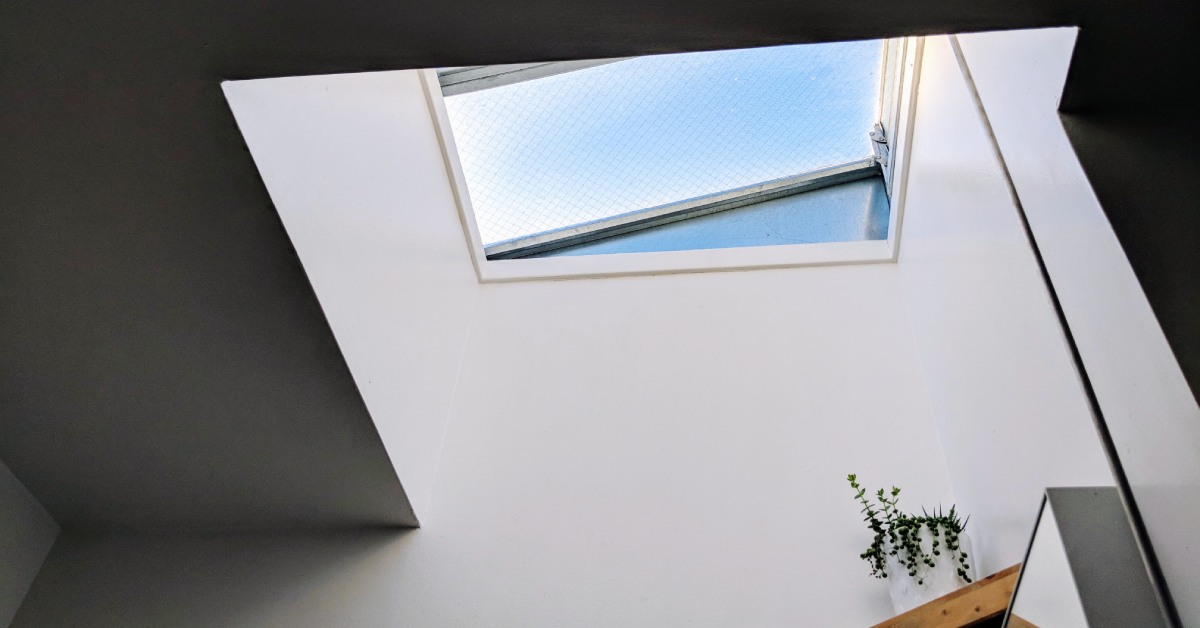 skylight in a home