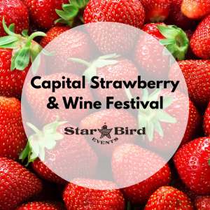 capital strawberry & wine festival logo