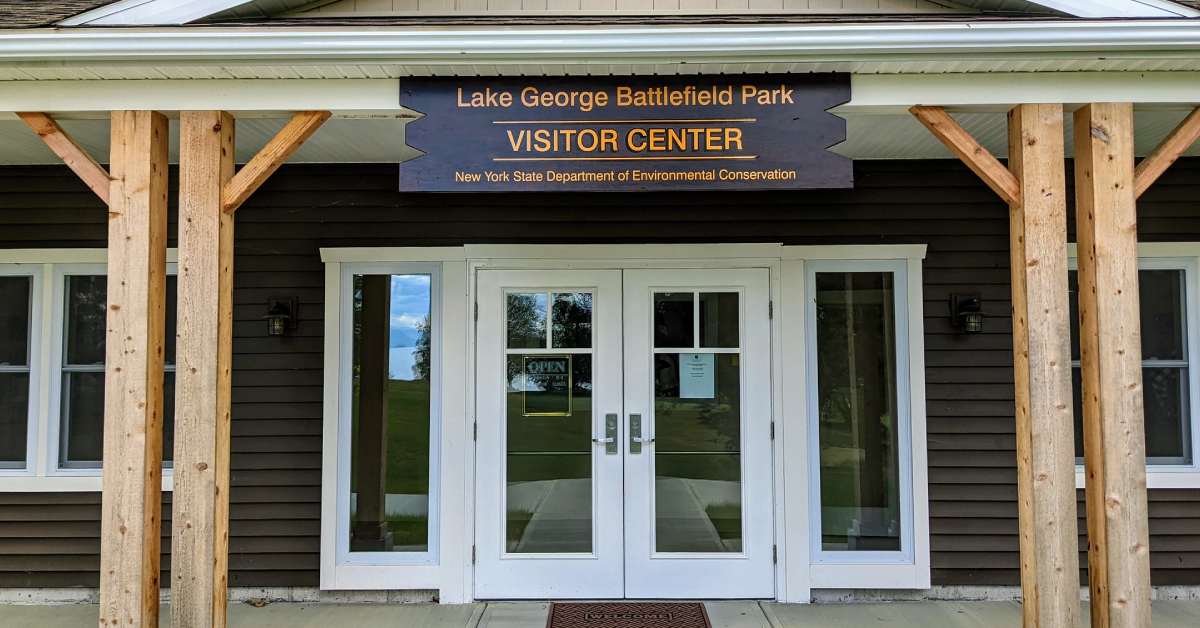 entrance to visitor center