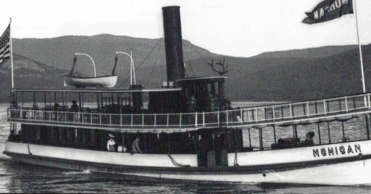 first mohican steamboat on lake george