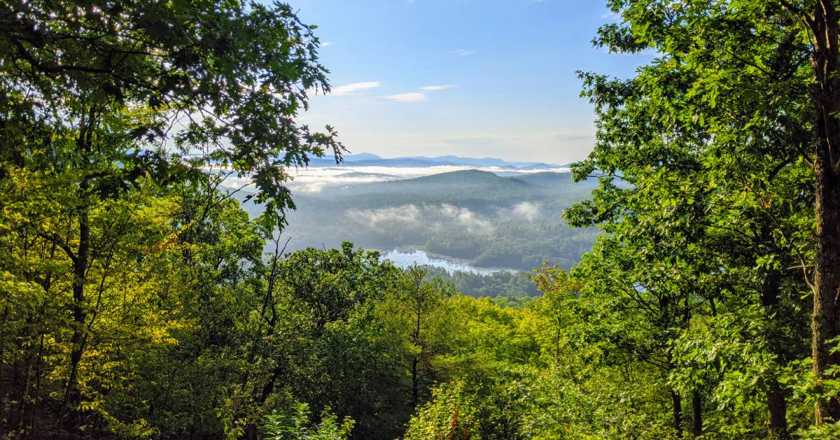 view from the top of a mountain