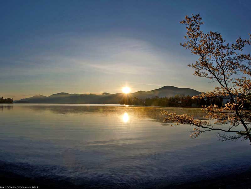 Sunrise on Lake George in Bolton Landing