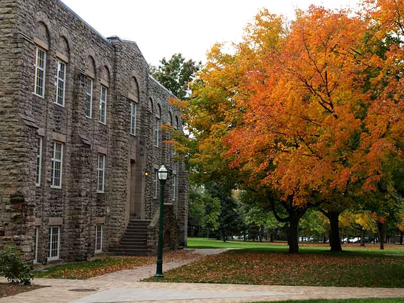 Hepburn Hall at St. Lawrence University in Canton NY