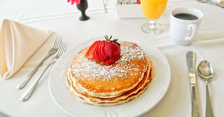 pancakes from fort william henry resort