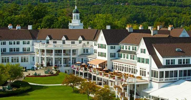 Exterior of sagamore resort