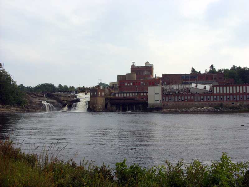 Agers Falls in Lyons Falls NY