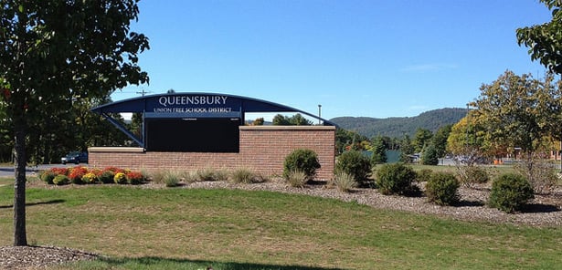 queensbury union free school district sign