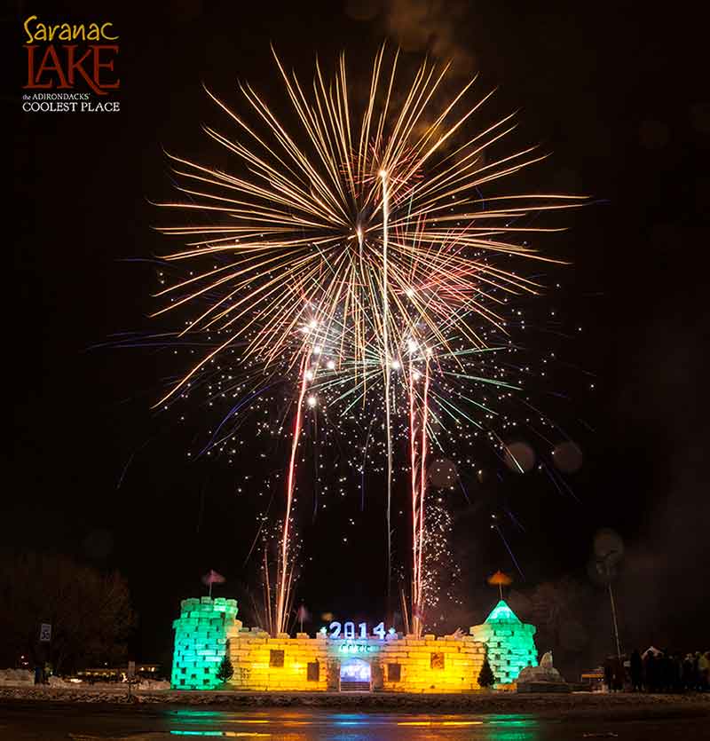 Saranac Lake, A Popular Destination In The Adirondacks