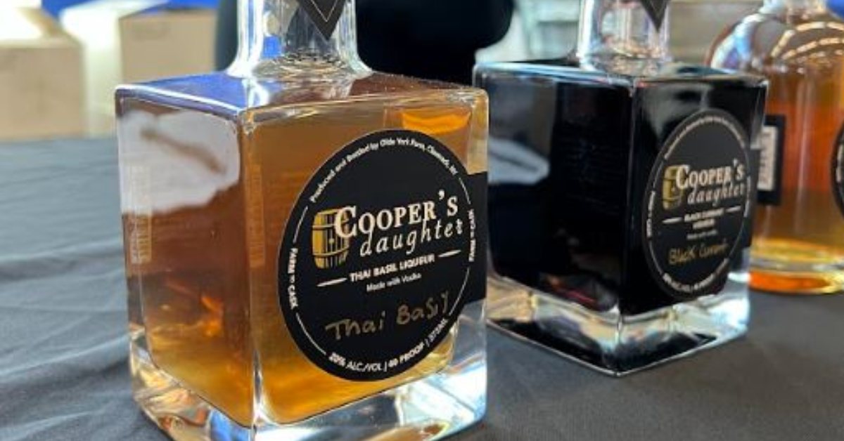 bottles of coopers daughters liquer