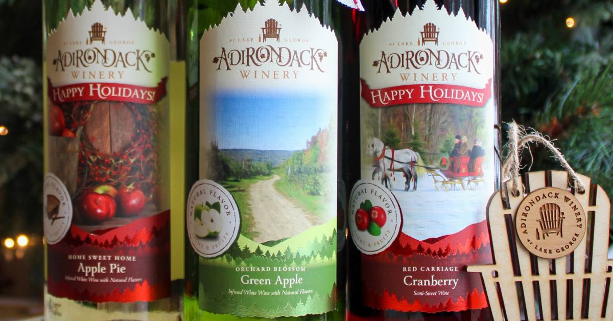 adirondack winery holiday wines