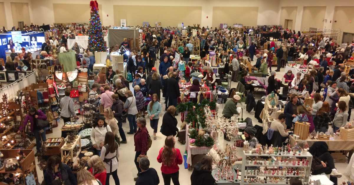 The Holiday Craft Marketplace in Saratoga Springs