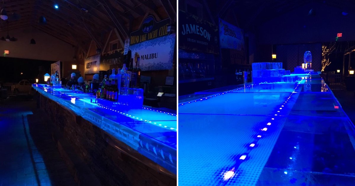 collage of ice bars