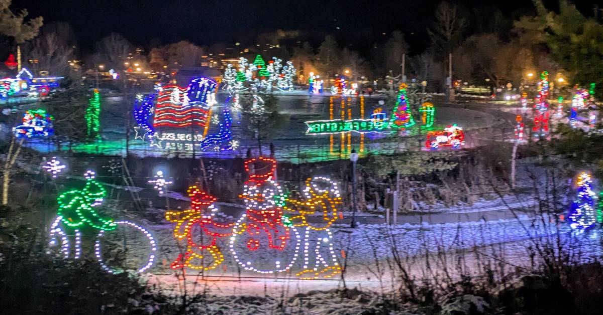 lights at the lake in lake george