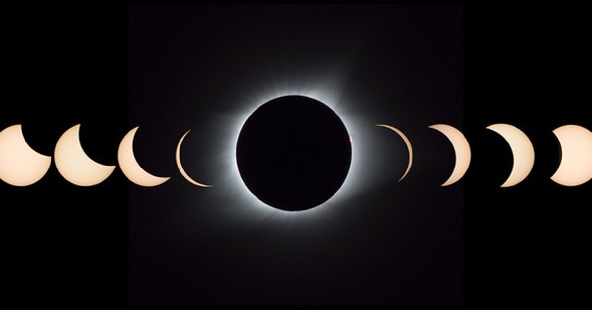 solar eclipse time lapse
