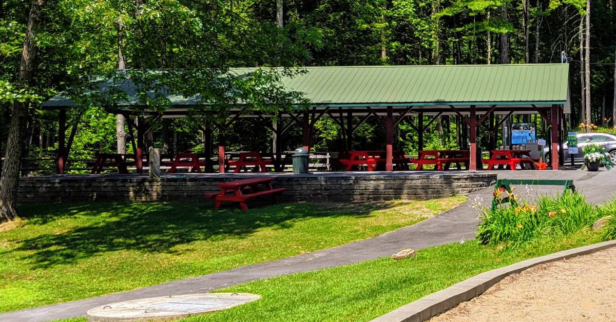 Rent Gurney Lane's Picnic Pavilion or Tent in Queensbury, NY