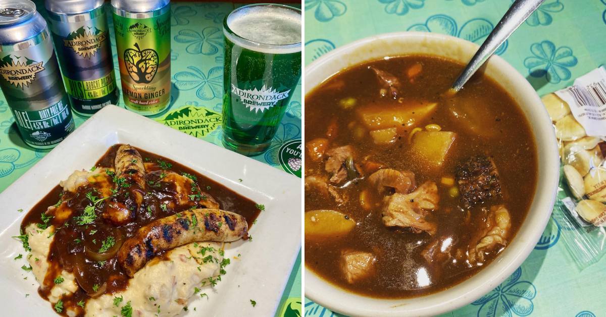 adirondack pub and brewery st patrick's day specials and beer