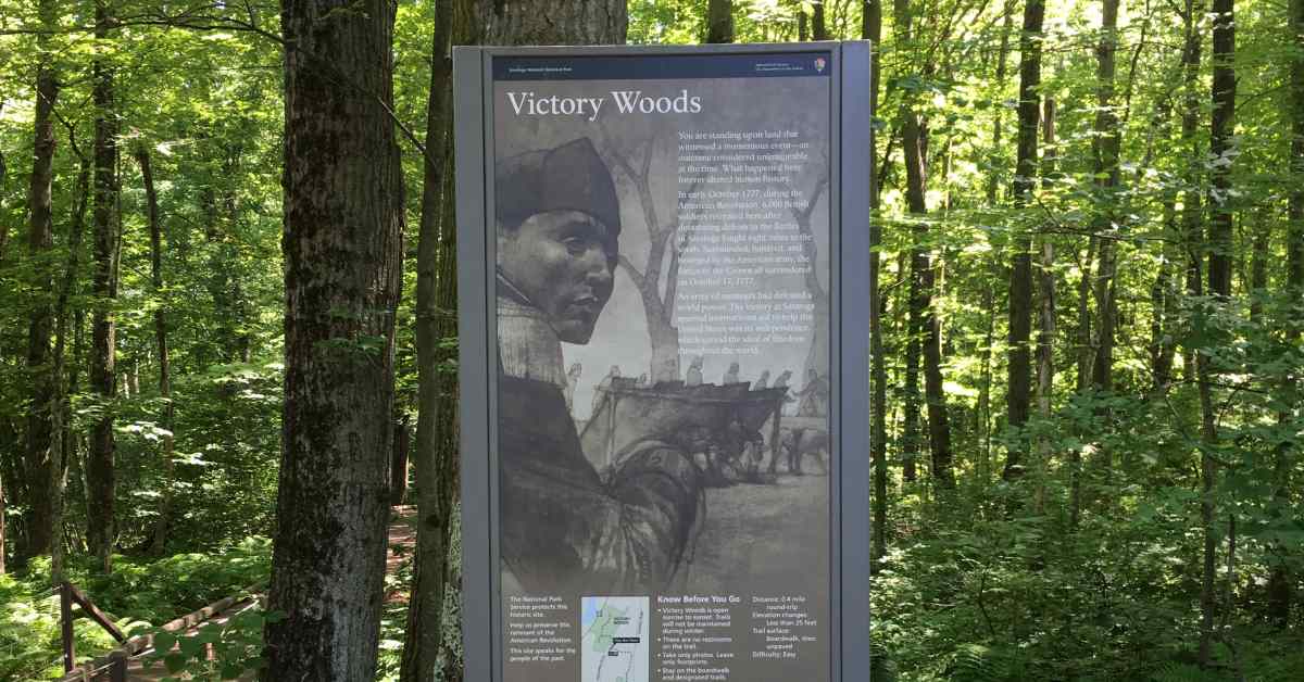 victory woods sign