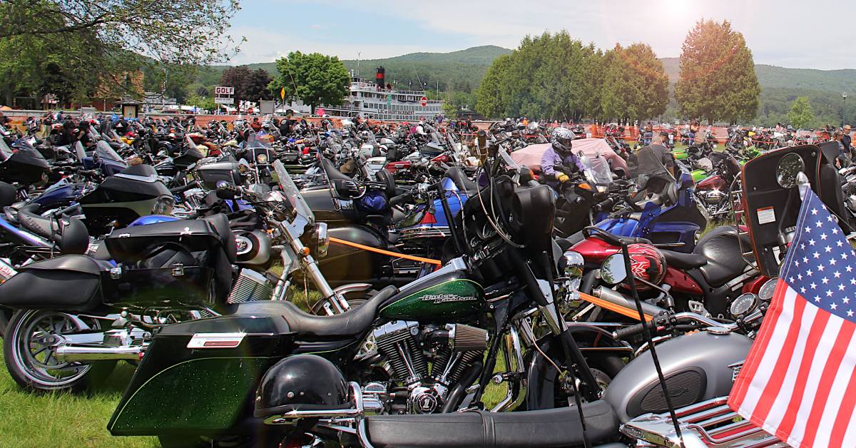 americade motorcycles in lake george